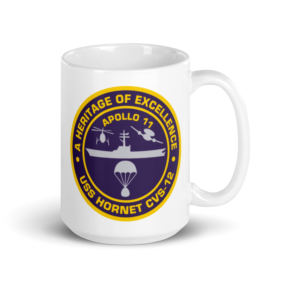 USS Hornet (CVS-12) Apollo 11 Mug