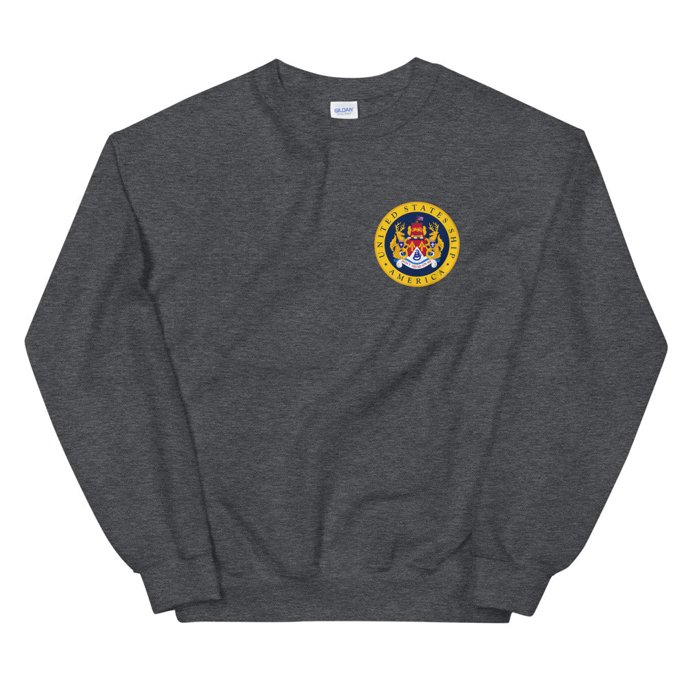 USS America (CVA/CV-66) Ship's Crest Sweatshirt