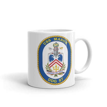 USS Mason (DDG-87) Ship's Crest Mug