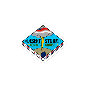USS Ranger (CV-61) Desert Storm Combat Cruise Vinyl Sticker