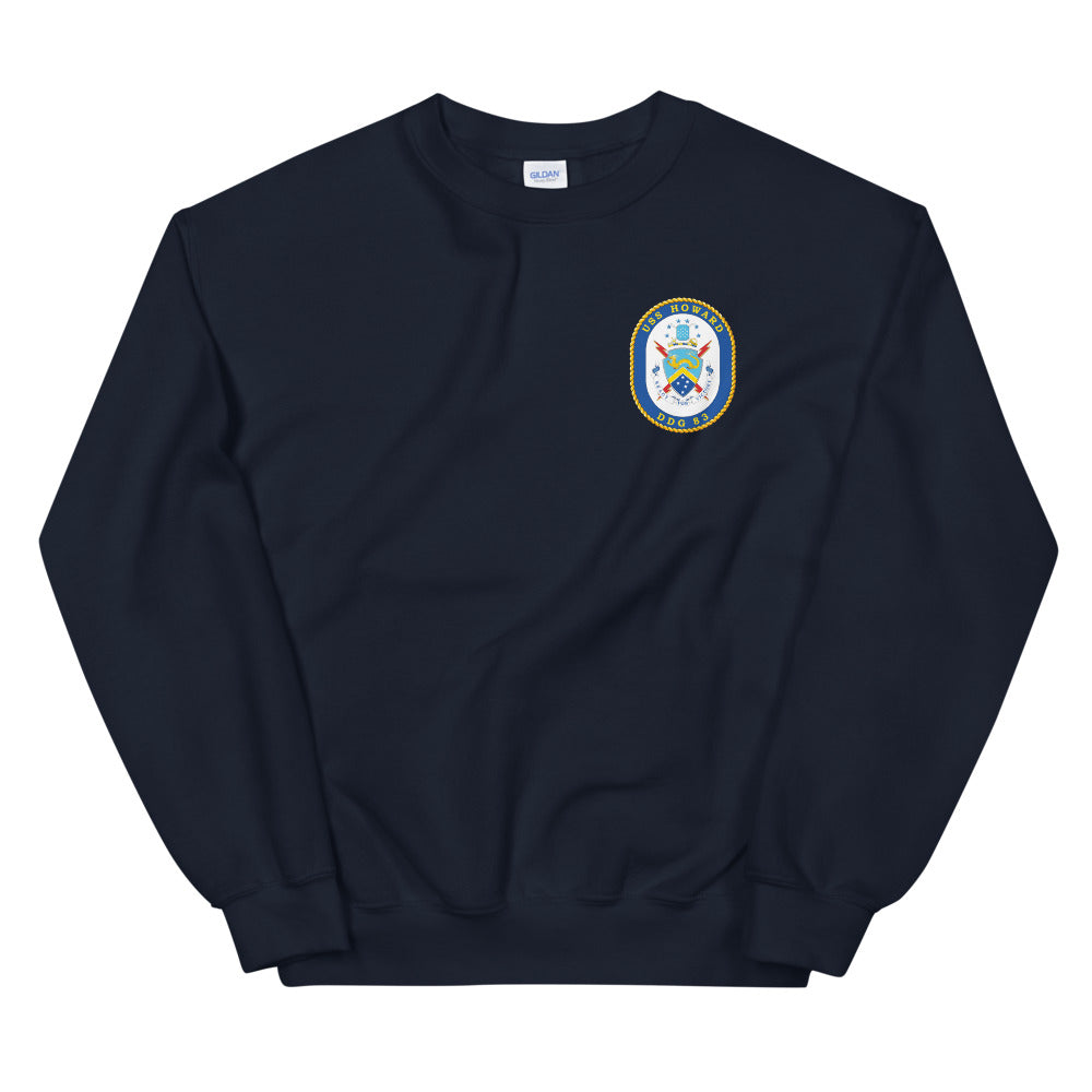 USS Howard (DDG-83) Ship's Crest Sweatshirt