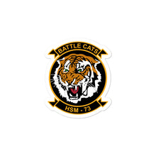 Load image into Gallery viewer, HSM-73 Battlecats Squadron Crest Vinyl Sticker