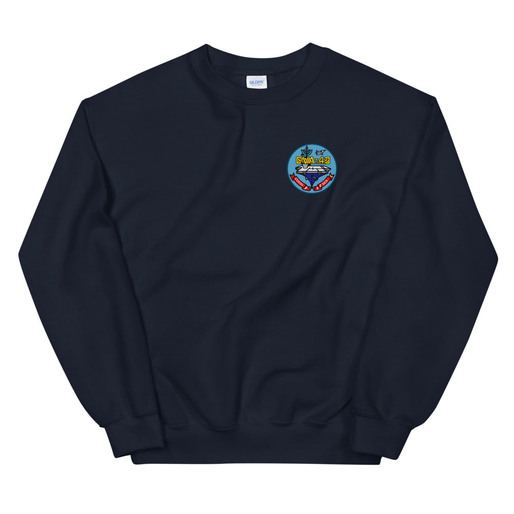 USS Coral Sea (CVA-43) Ship's Crest Sweatshirt