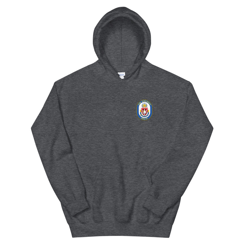 USS Pinckney (DDG-91) Ship's Crest Hoodie