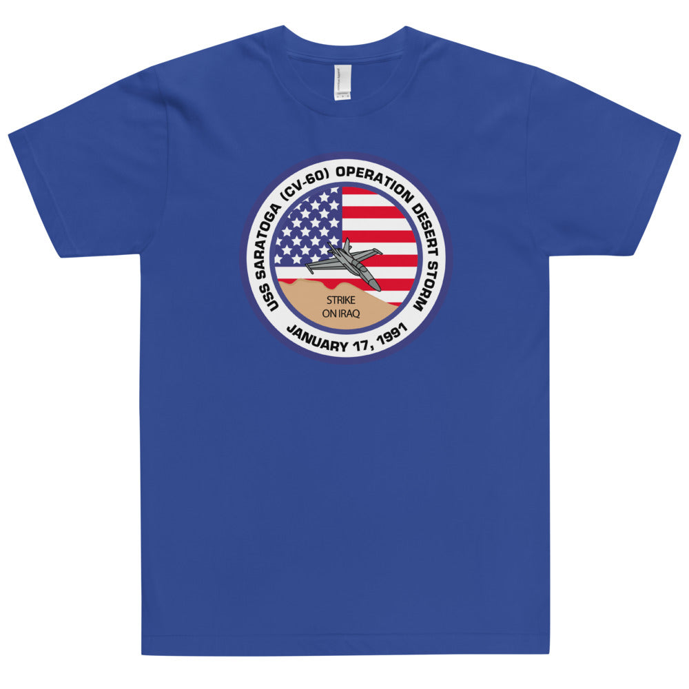 USS Saratoga (CV-60) Operation Desert Storm T-Shirt