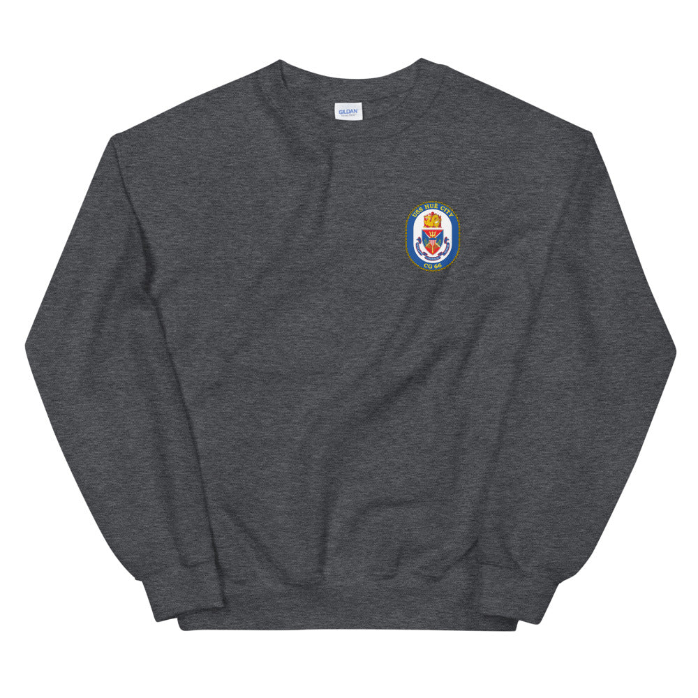 USS Hue City (CG-66) Ship's Crest Sweatshirt