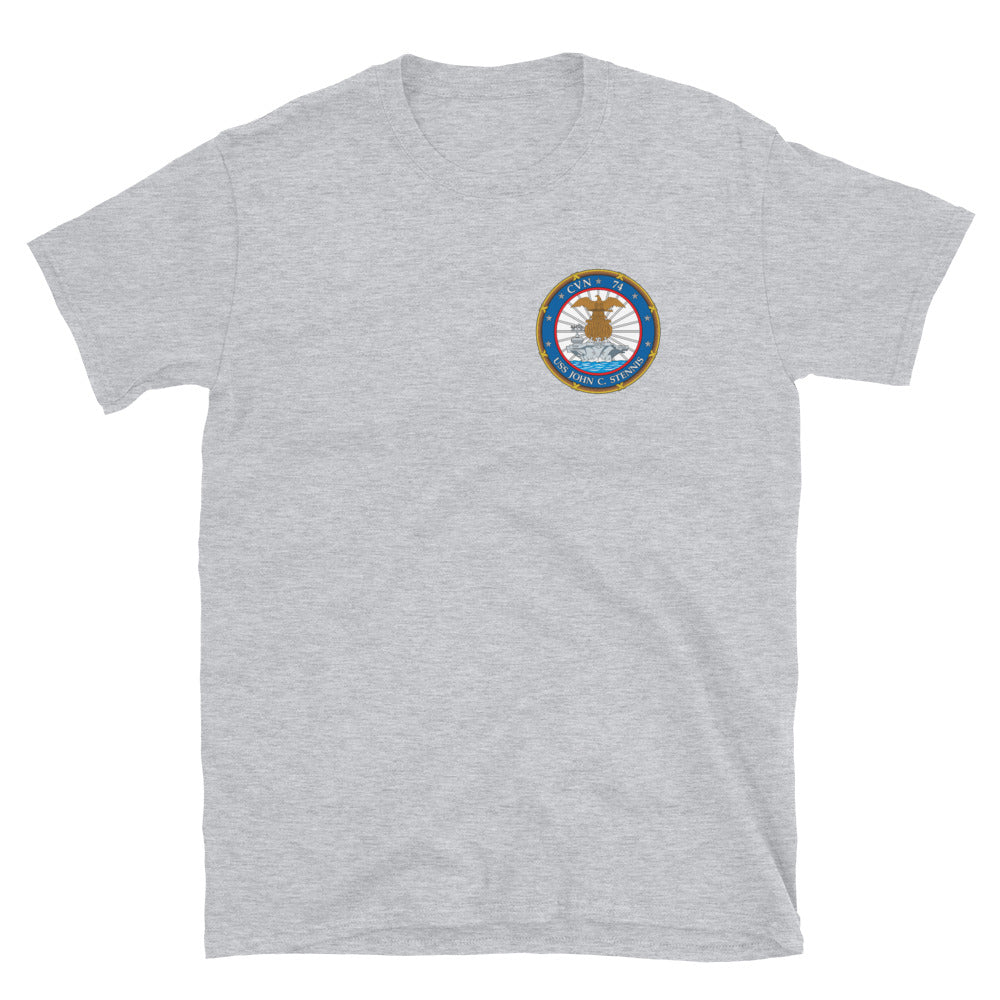 USS John C. Stennis (CVN-74) Shooters Union Local 74 T-Shirt
