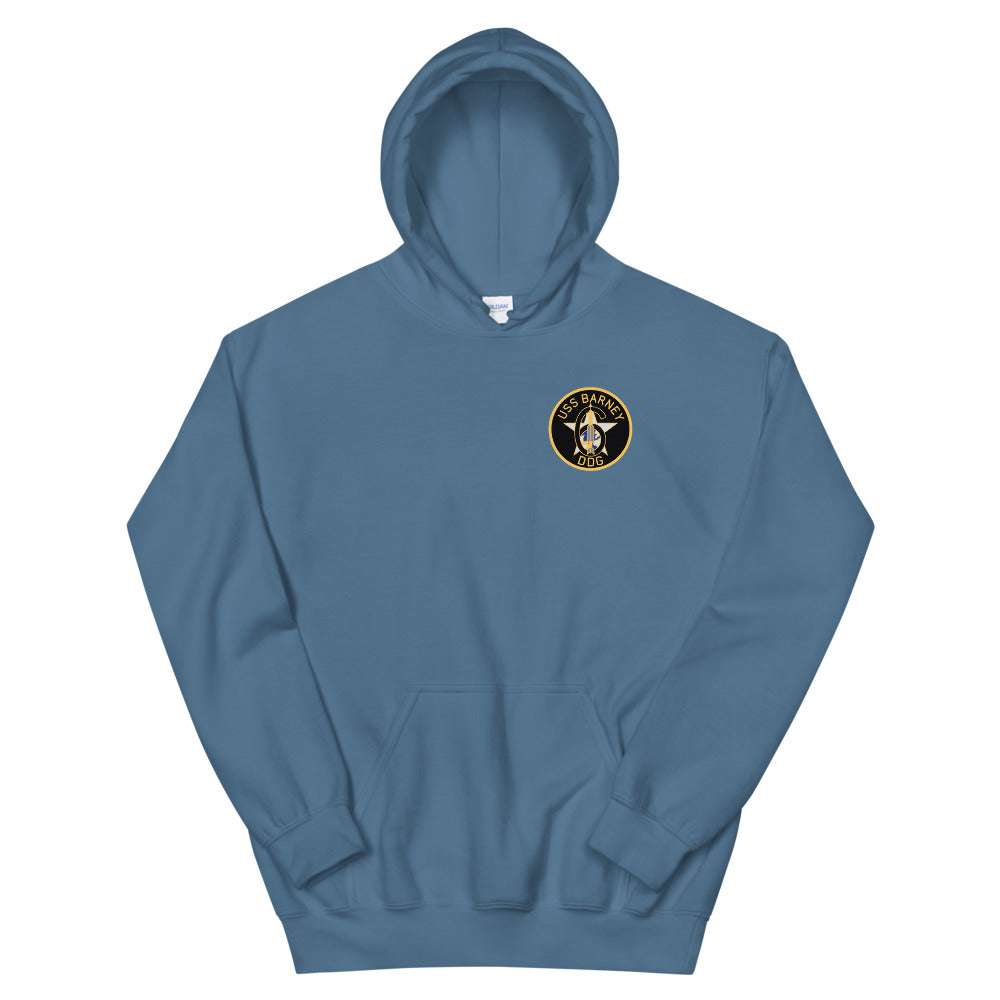 USS Barney (DDG-6) Ship's Crest Hoodie