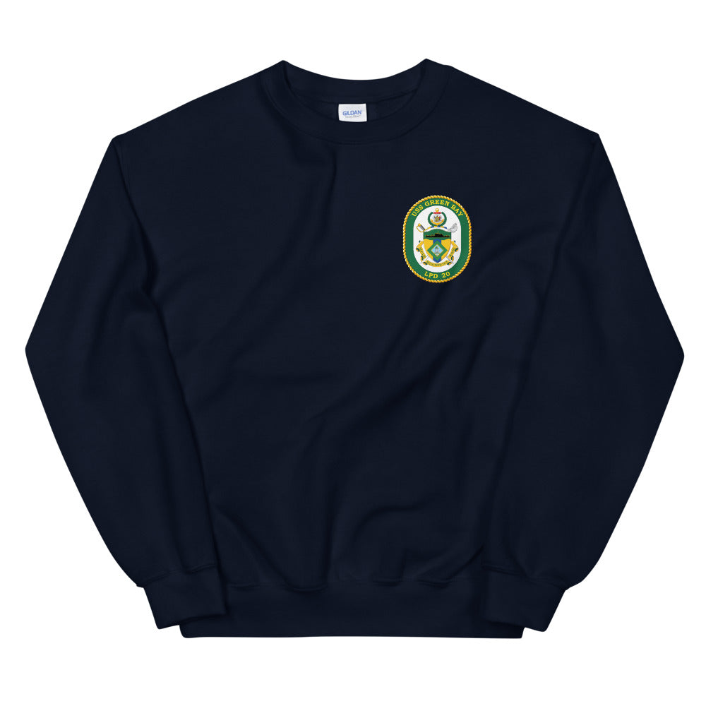 USS Green Bay (LPD-20) Ship's Crest Sweatshirt