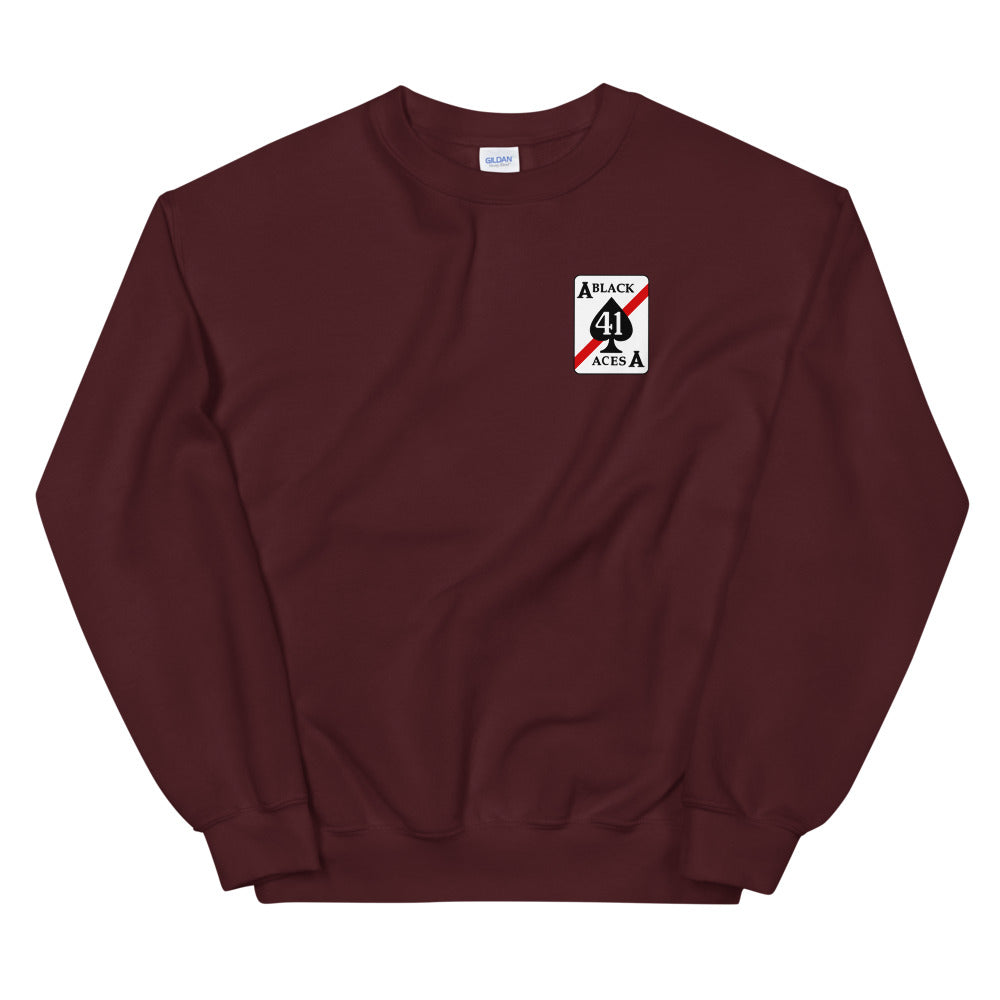 VFA-41 Black Aces Squadron Crest Sweatshirt