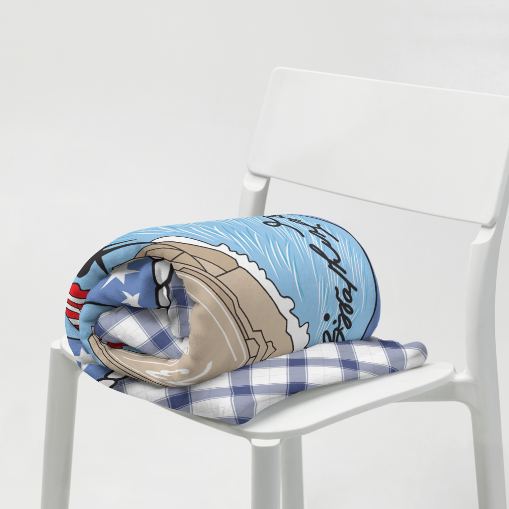 USS George Washington (CVN-73) Ship's Crest Throw Blanket