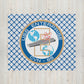 USS Enterprise (CVN-65) Ship's Crest Throw Blanket – 50x60