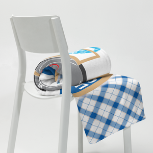 USS Enterprise (CVAN-65) Ship's Crest Throw Blanket