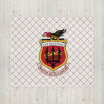 USS Saratoga (CVA/CV-60) Ship's Crest Throw Blanket – 50x60