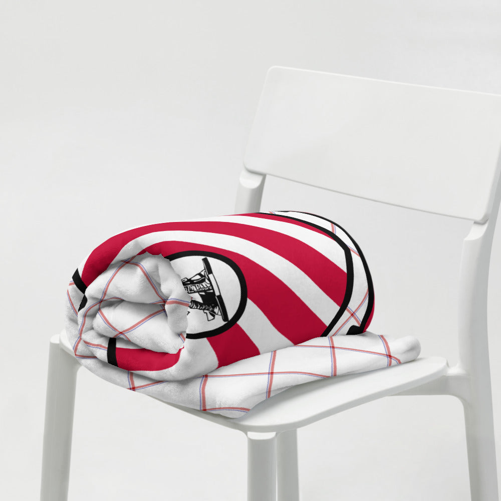 USS Ranger (CV-61) Ship's Crest Throw Blanket