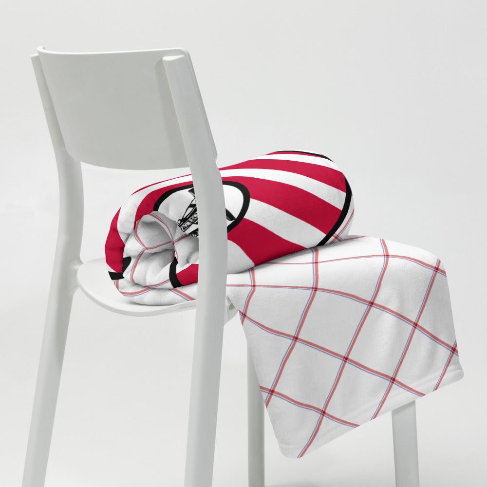 USS Ranger (CV-61) Ship's Crest Throw Blanket