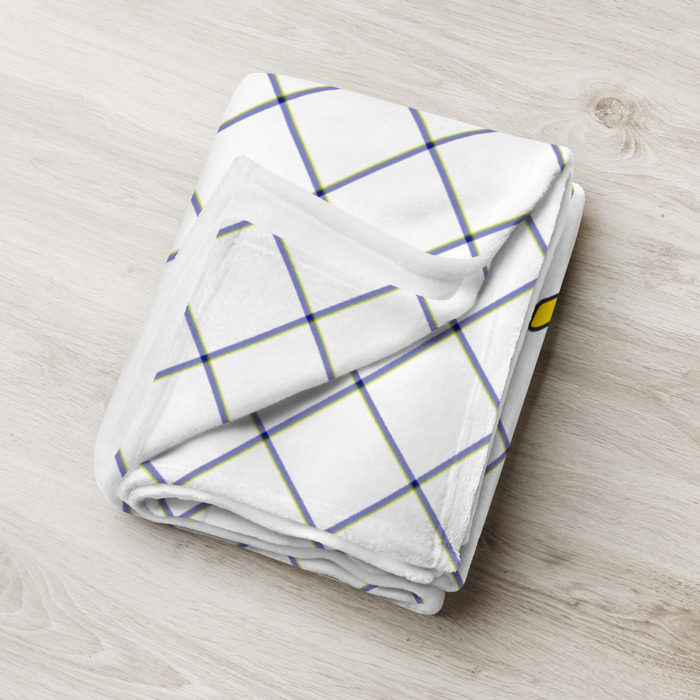 USS John F. Kennedy (CV-67) Ship's Crest Throw Blanket