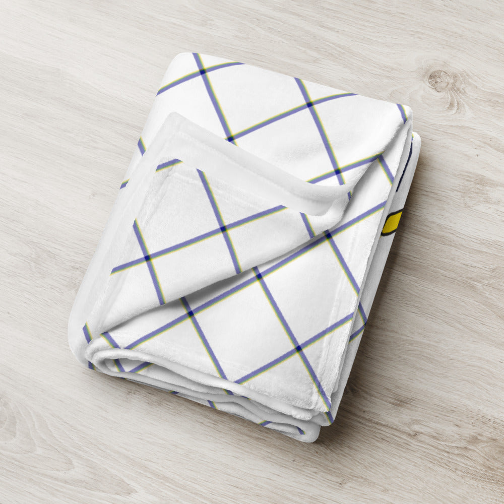 USS John F. Kennedy (CVA-67) Ship's Crest Throw Blanket