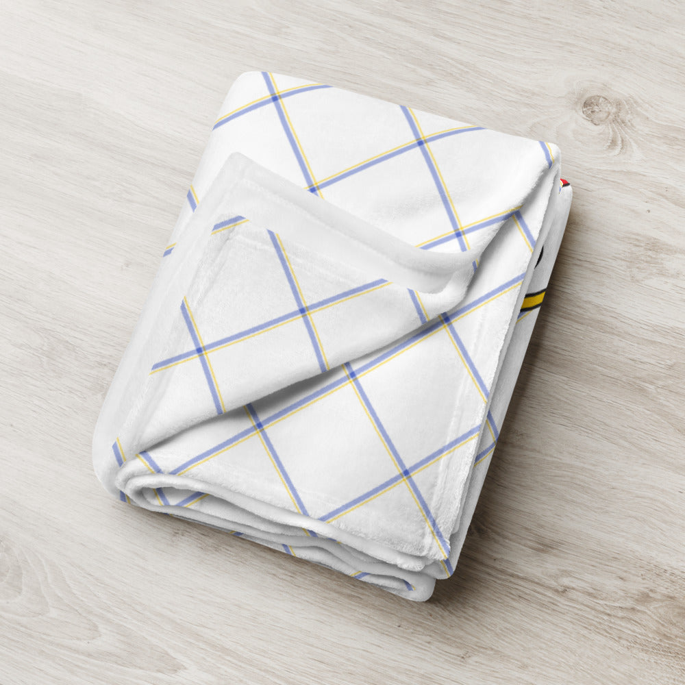 USS Nimitz (CVN-68) Ship's Crest Throw Blanket