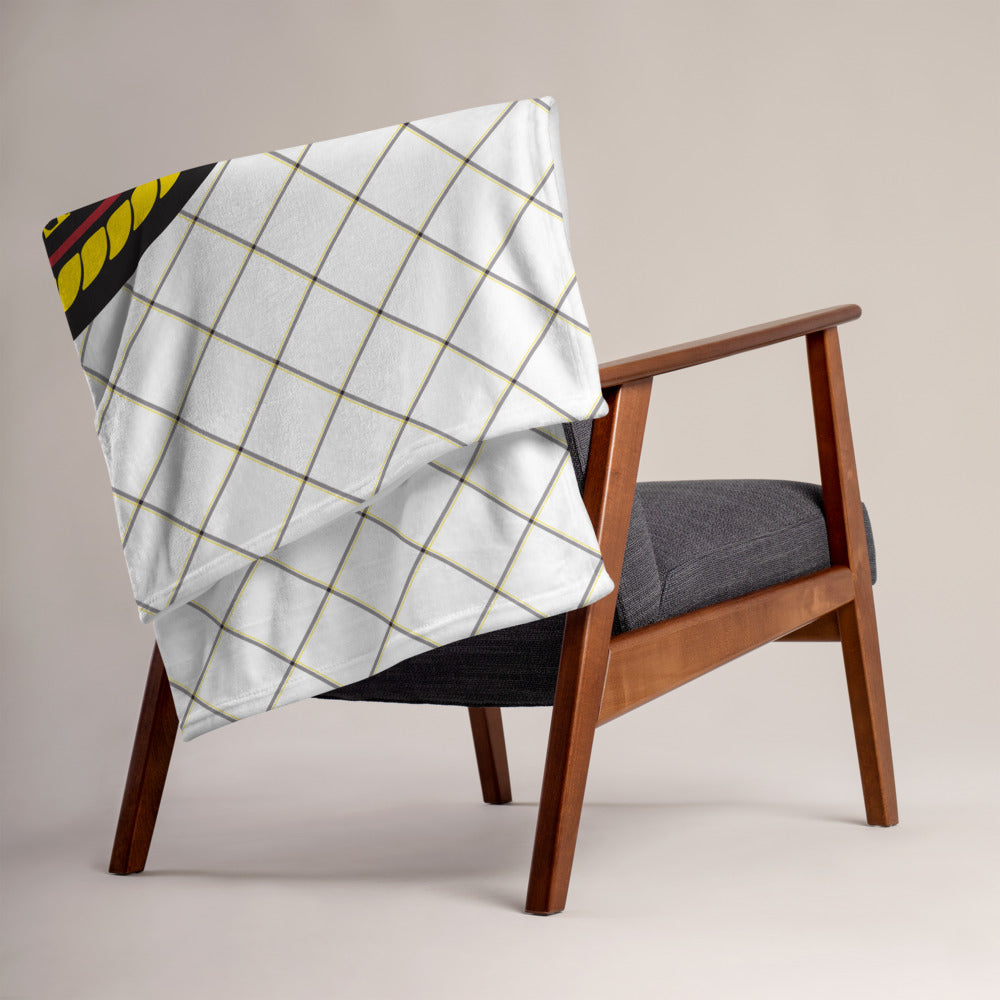 USS Theodore Roosevelt (CVN-71) Ship's Crest Throw Blanket