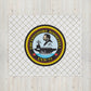 USS Theodore Roosevelt (CVN-71) Ship's Crest Throw Blanket – 50x60