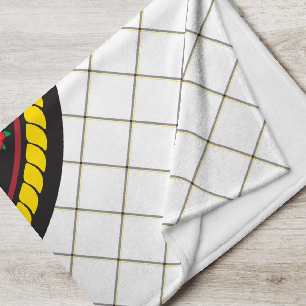 USS Theodore Roosevelt (CVN-71) Ship's Crest Throw Blanket