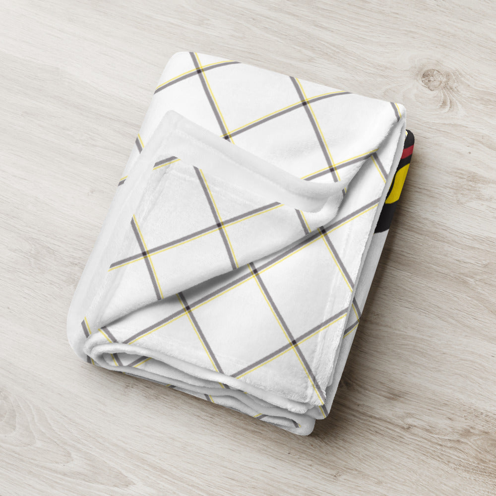 USS Theodore Roosevelt (CVN-71) Ship's Crest Throw Blanket