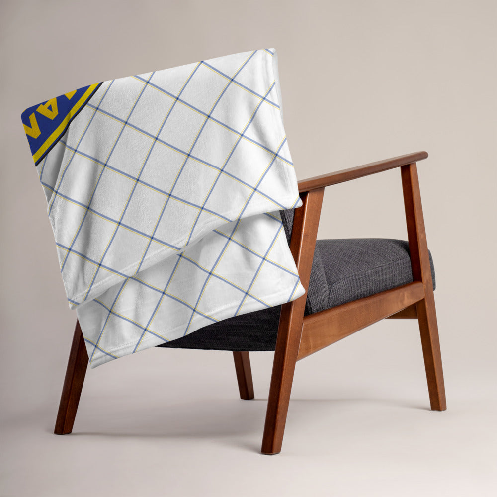 USS Harry S. Truman (CVN-75) Ship's Crest Throw Blanket