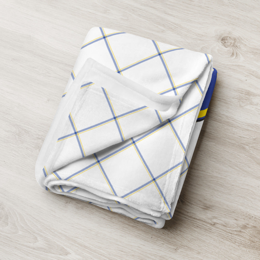 USS Harry S. Truman (CVN-75) Ship's Crest Throw Blanket – 50x60