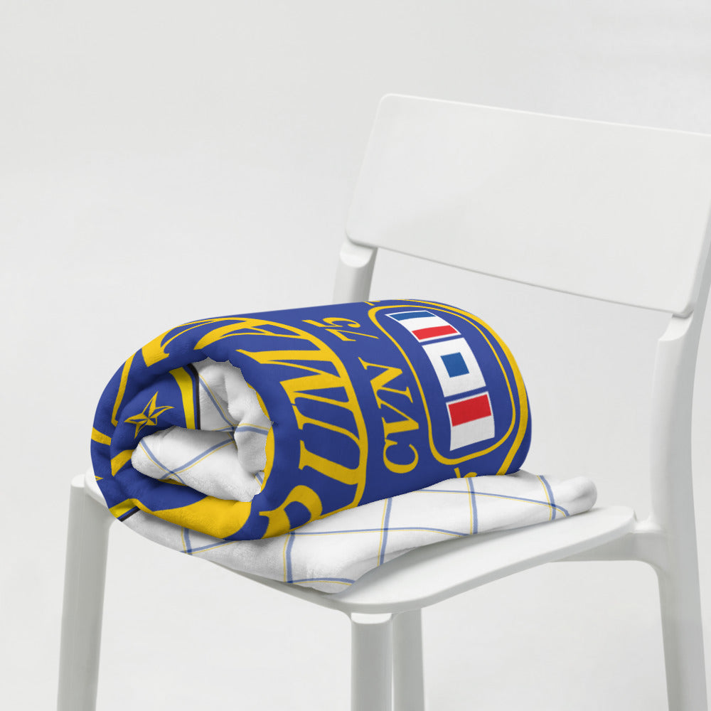 USS Harry S. Truman (CVN-75) Ship's Crest Throw Blanket – 50x60