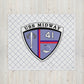 USS Midway (CVA/CV-41) Ship's Crest Throw Blanket – 50x60