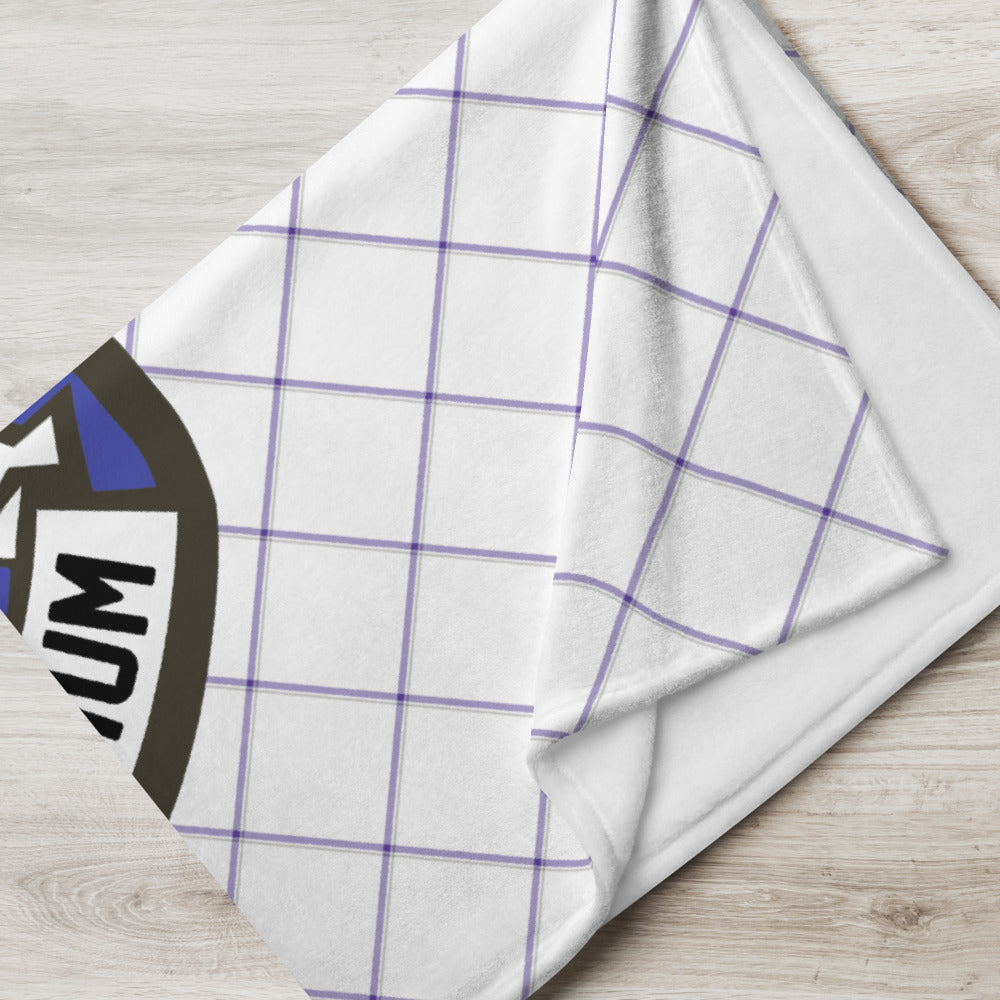 USS Detroit (AOE-4) Ship's Crest Throw Blanket