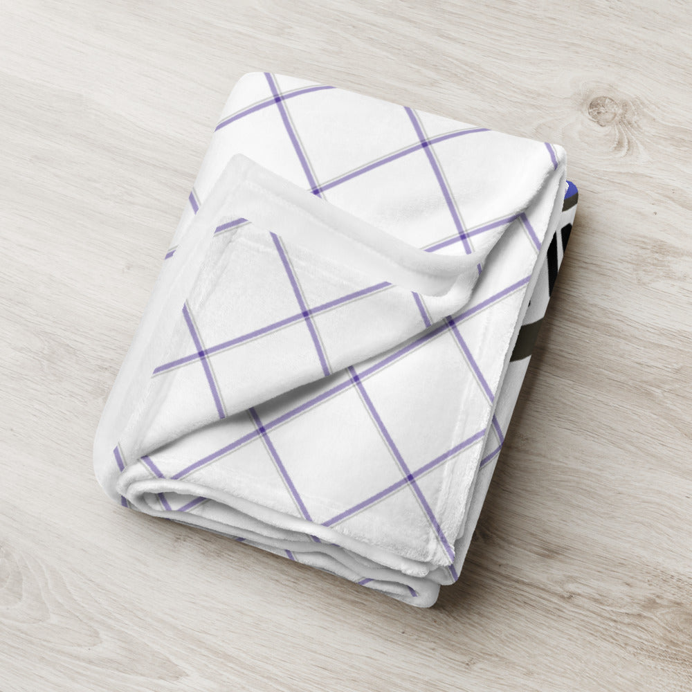 USS Detroit (AOE-4) Ship's Crest Throw Blanket