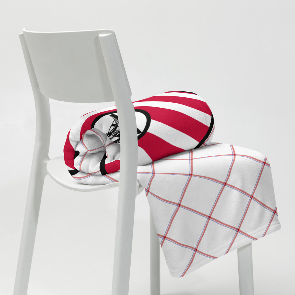 USS Ranger (CVA-61) Ship's Crest Throw Blanket