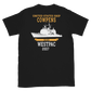 USS Cowpens (CG-63) 2007 WESTPAC Short-Sleeve T-Shirt – back view, black