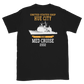 USS Hue City (CG-66) 2002 MED Short-Sleeve Unisex T-Shirt – back view, black
