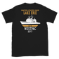 USS Lake Erie (CG-70) 2017 WESTPAC Short-Sleeve Unisex T-Shirt – back view, black