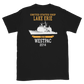 USS Lake Erie (CG-70) 2014 WESTPAC Short-Sleeve Unisex T-Shirt – back view, black