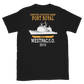 USS Port Royal (CG-73) 2013 WESTPAC/IO Short-Sleeve Unisex T-Shirt – back view, black