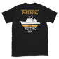 USS Port Royal (CG-73) 2006 WESTPAC Short-Sleeve Unisex T-Shirt – back view, black