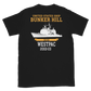 USS Bunker Hill (CG-52) 2002-03 WESTPAC Short-Sleeve Unisex T-Shirt – back view, black