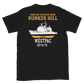 USS Bunker Hill (CG-52) 2014-15 WESTPAC Short-Sleeve Unisex T-Shirt – back view, black