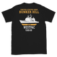 USS Bunker Hill (CG-52) 1988-89 WESTPAC Short-Sleeve Unisex T-Shirt – back view, black