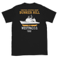 USS Bunker Hill (CG-52) 1992 WESTPAC/IO Short-Sleeve Unisex T-Shirt – back view, black