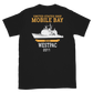 USS Mobile Bay (CG-53) 2011 Deployment Short-Sleeve T-Shirt – back view, black