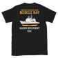 USS Mobile Bay (CG-53) 1989 Deployment Short-Sleeve T-Shirt – back view, black