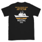 USS Antietam (CG-54) 2003 Deployment Short-Sleeve T-Shirt – back view, black