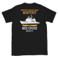 USS Monterey (CG-61) 2016-17 Short-Sleeve Unisex T-Shirt – back view, black