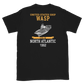 USS Wasp (CVS-18) 1962 N. ATLANTIC Short-Sleeve Unisex T-Shirt – back view, black