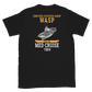 USS Wasp (CVS-18) 1964 MED Short-Sleeve Unisex T-Shirt – back view, black